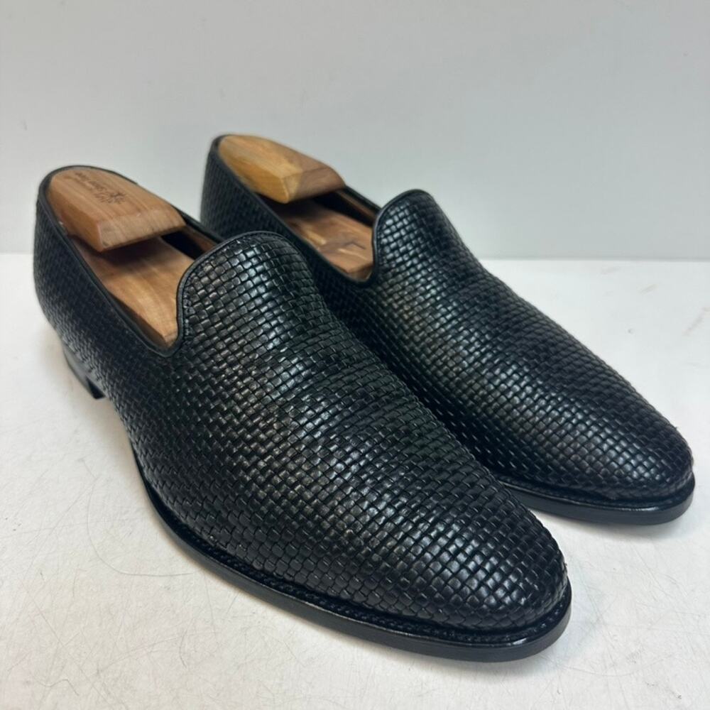 RESOLED Crockett & Jones Kensington 2 Loafer Slipper Made in England US 9.5 D